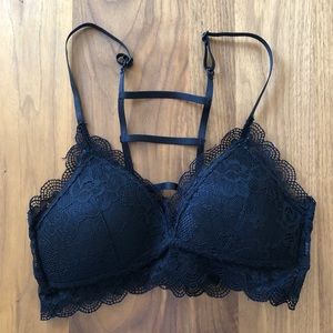 Urban Outfitters Bralette, Black, Size Small